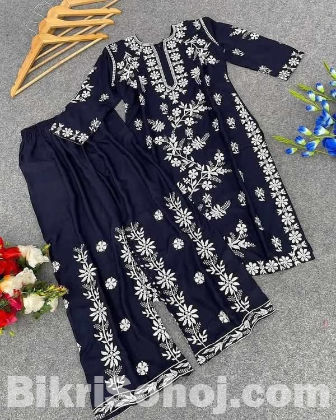 PAKISTANI INSPIRED CHIKENKARI TWO PIECE